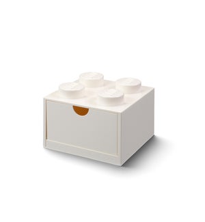 LEGO - 4 KNOBS DESK DRAWER WHITE (1) ML